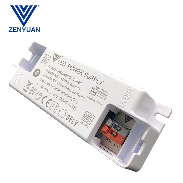 Zhongshan Led Driver 25W 30W 42W Emergency Led Driver for Led Spot Light Led Power Supply Factory