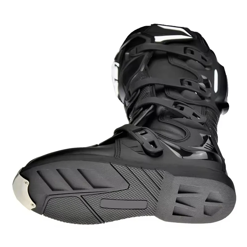 New Comfortable Custom Made Motorbike Shoes Motorbike Genuine Leather Shoes Top Selling Motorbike Boots