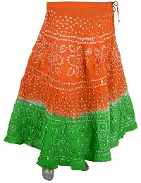 Sale hand stitched biggest variety traditional Indian tie die cotton bohemian hippy wrap long skirts for women