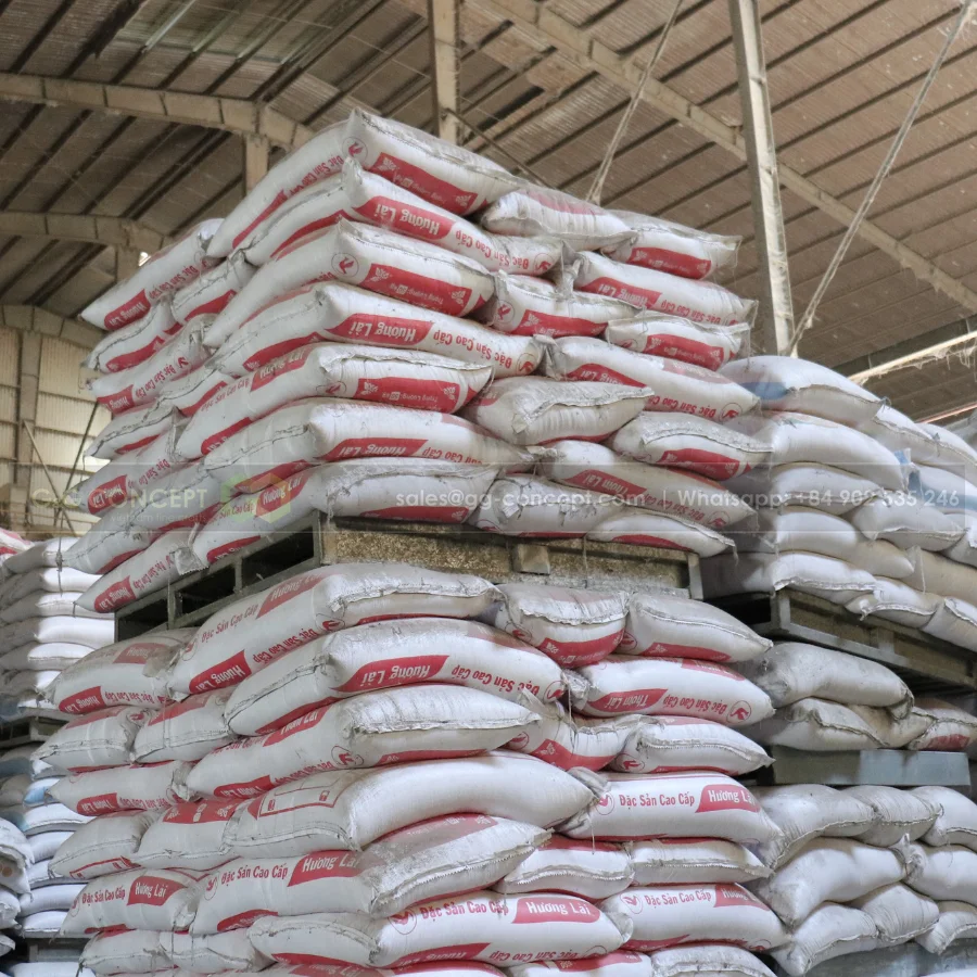 Vietnam White Rice ST24 Organic Natural Rice Grains, Especially Delicious And Affordable