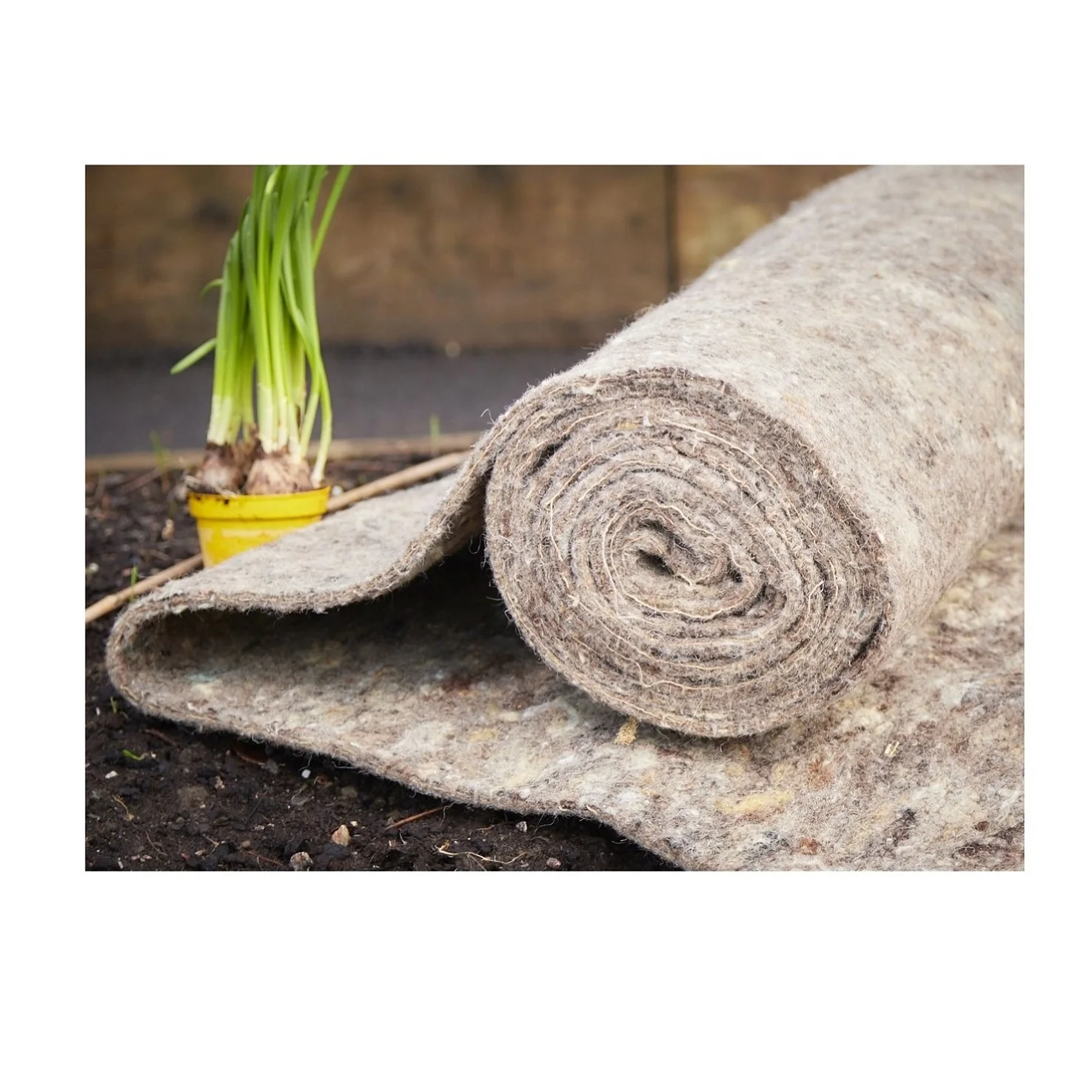 High Selling Needle Punch Technology Heavy Grade Jute Felt in Manufacturing Non woven felt for Export from India