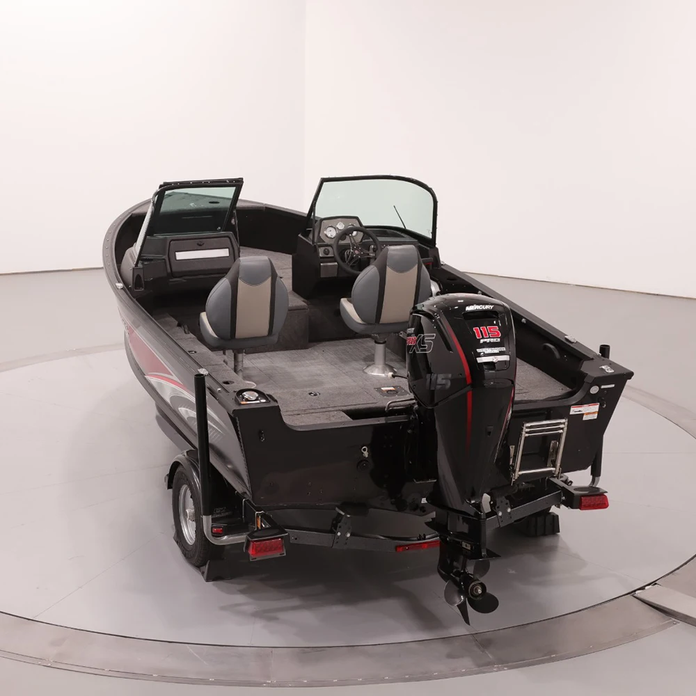 Hot Sale Factory Aluminum Sport Yacht with Outboard Engine and Trailer New Condition Fishing and Speed Boat