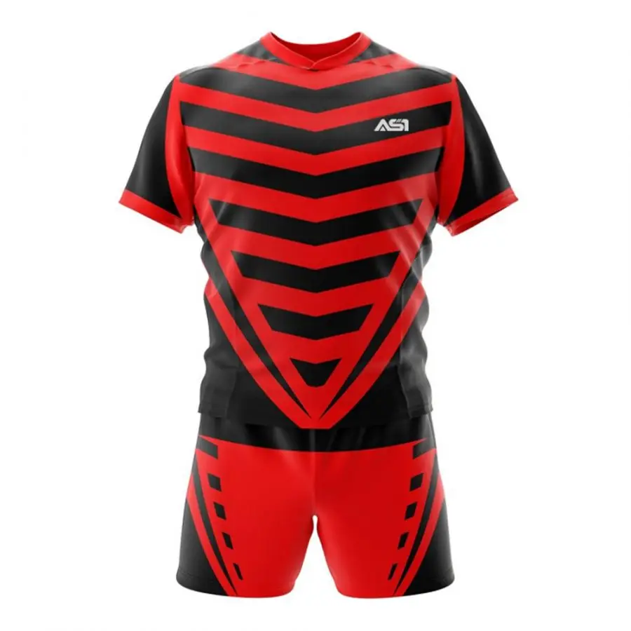 Sport Wear Rugby Uniforms Men OEM Rugby Kits Rugby Shirts Jersey High Quality Sublimation Custom Unisex Uniform