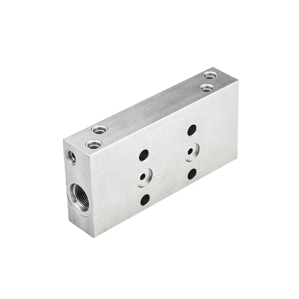 Улучшенный CNC индивидуальный цинковый цветной хромовый зажим гидравлический клапан высокого давления интегрированная группа клапанов