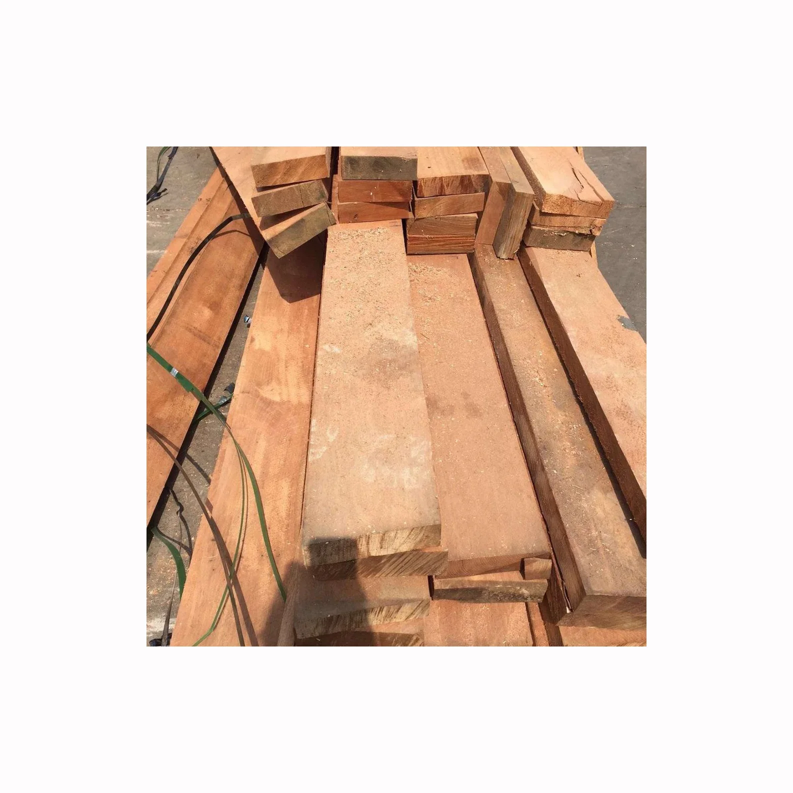 Sawn Timber. Lumber Iroko Wood