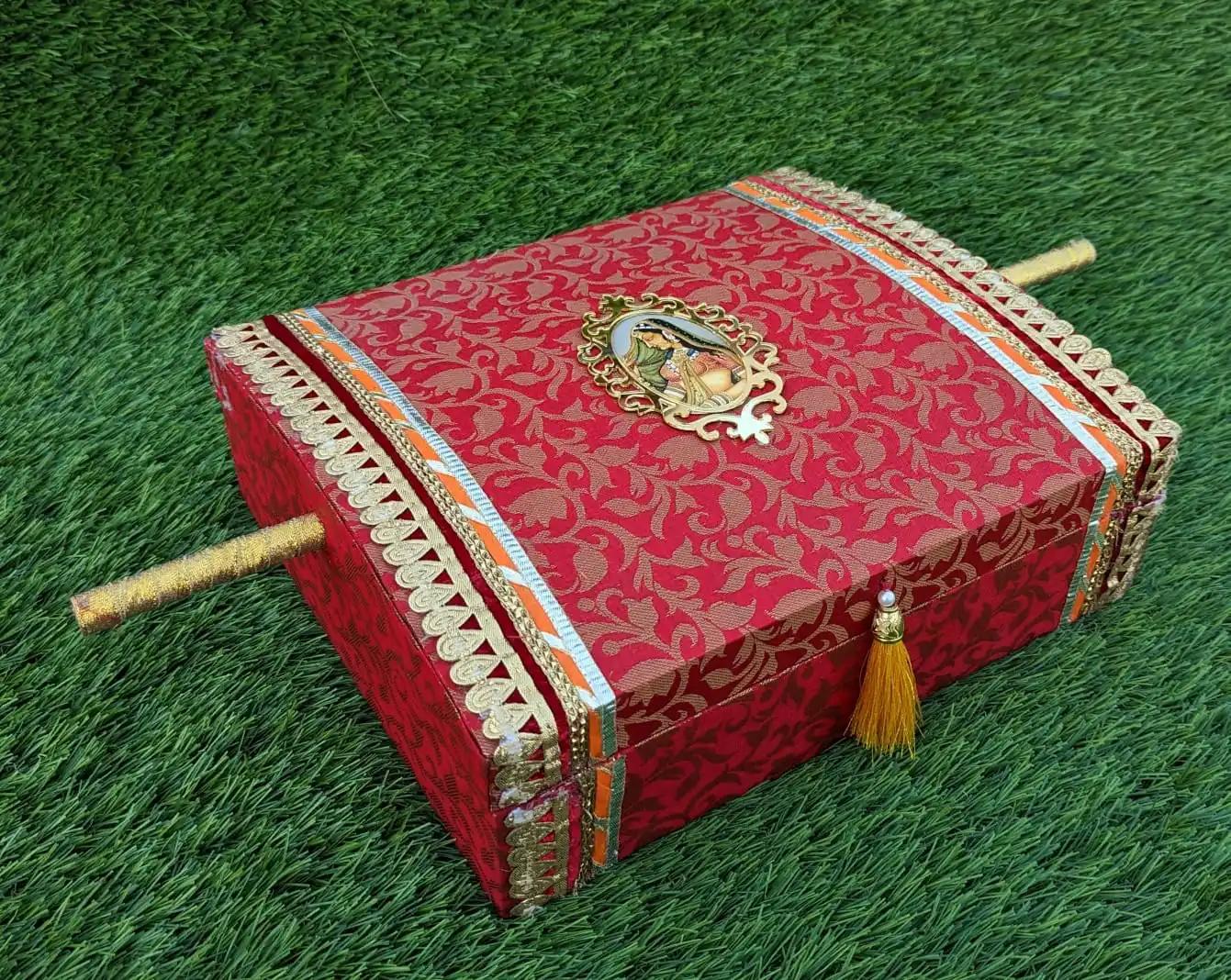 Indian Jewellery Box Rectangular Handmade New Decorative Bone Inlay MDF Gift Box gift type jewelry box
