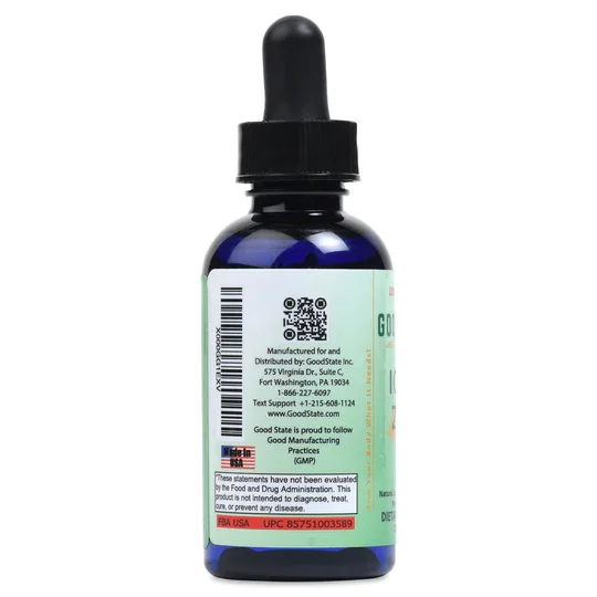 Good State Top Grade Liquid Ionic Zinc Ultra Concentrate by Good State for Immune Support | No-GMO Pure Dietary Supplement