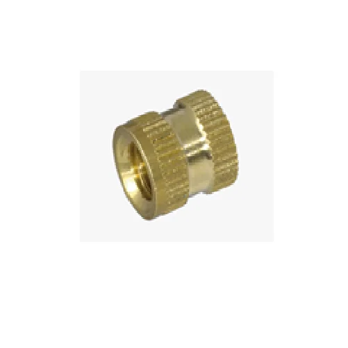 Brass Standard Moulding Inserts Threaded Insert Open End M2.5 x 4 Brass Threaded Insert