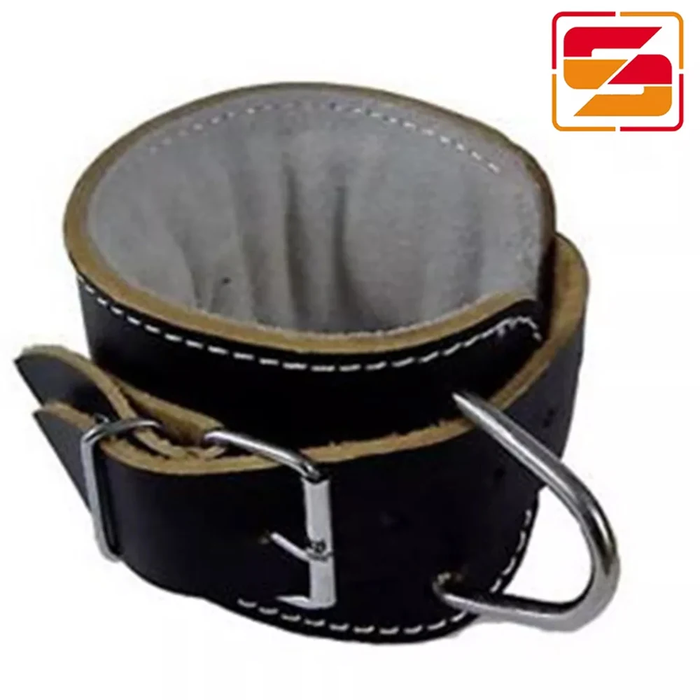 Factory Wholesale Comfortable & Durable Gym Ankle Straps with Double D Ring Protective Features for Heavy Trainers