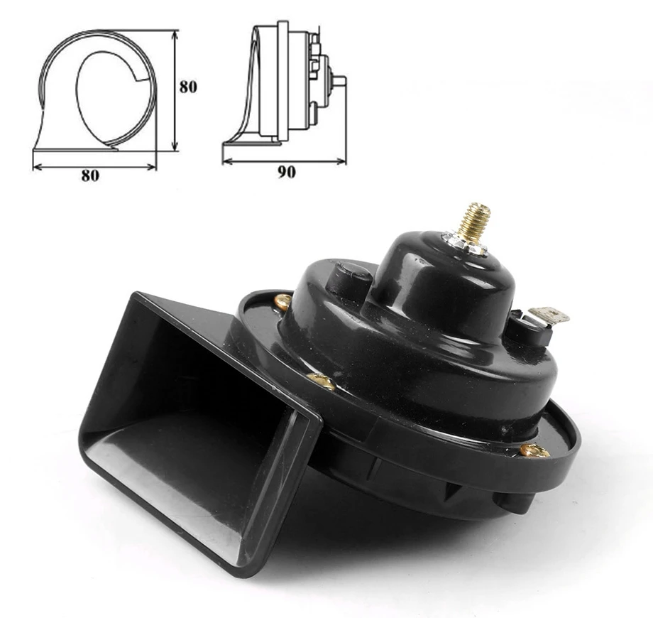 hIGH Quality 12V 48V 60V Motorcycle Waterproof Snail Horn Motorcycle Accessories Electric Moped Horn