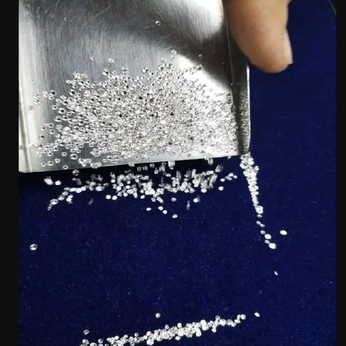 Round Brilliant Cut Melee 2.10 mm D-F VS1-SI2 EX-VG Cut Polished Natural Diamonds factory wholesale price jewelry