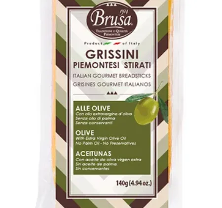 Made in italy good quality breadsticks olive short easy bag