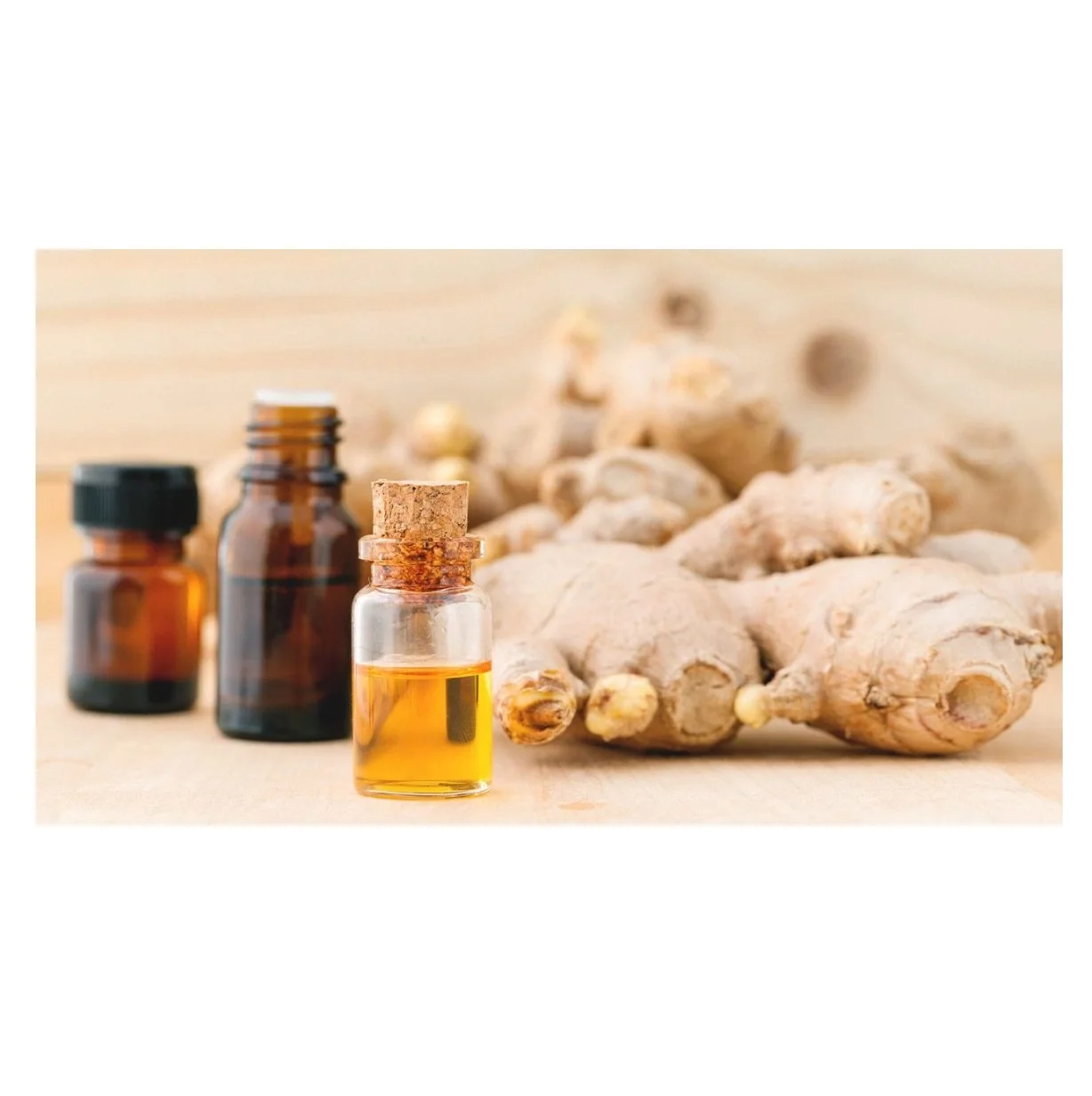 Pure Organic Ginger Oil Wholesale OEM Organic Ginger Essential Oil