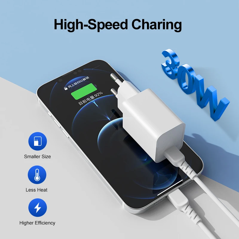 fast charger for samsung/Iphone 3A PD PPS 30W 25W EU UK US Power adapter wall charger