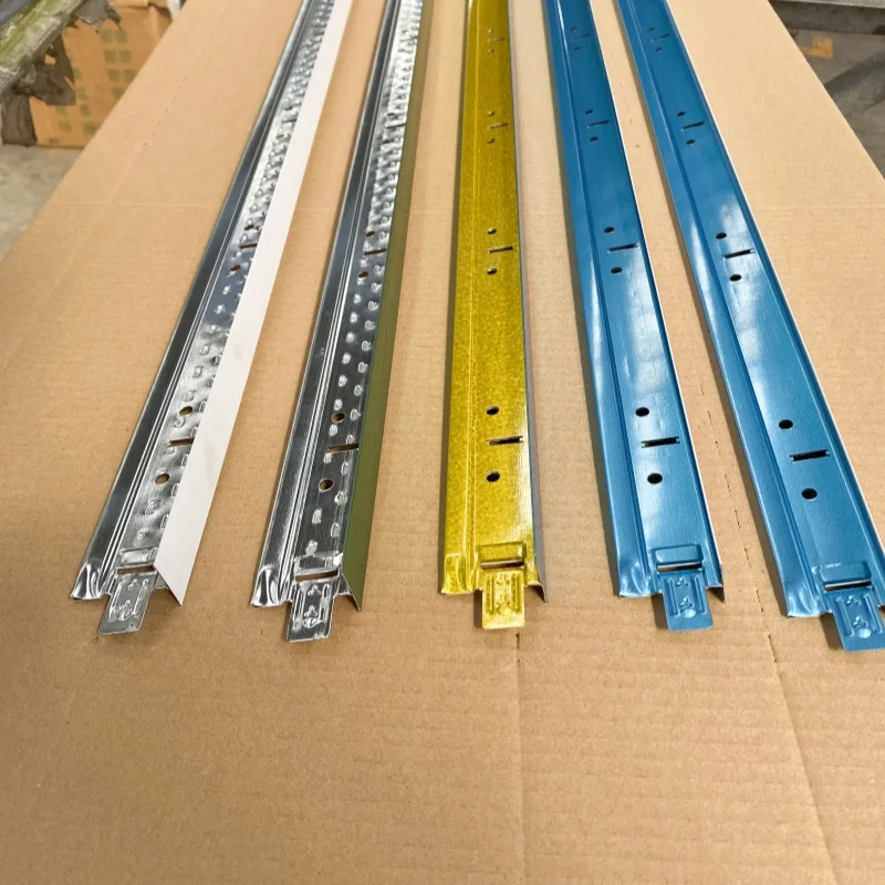 2024 Hot dipped technical cassette components ceiling runner hanging frame system suspended ceiling t grid for gyspum board