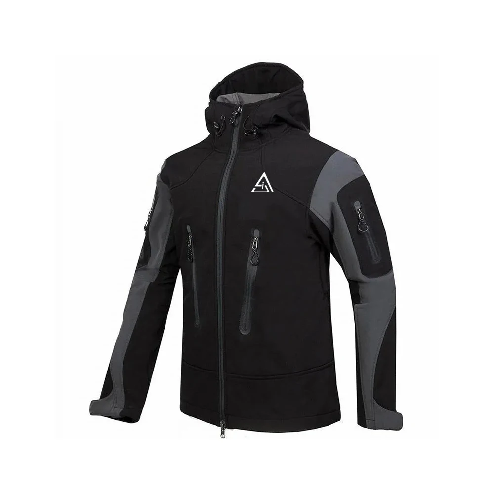 Hot Sale Breathable Snow Ski Jackets Winter Soft Shell Pullover Ski Hoodie Insulated Snowboard Jacket Men Warm Ski Snow Wear