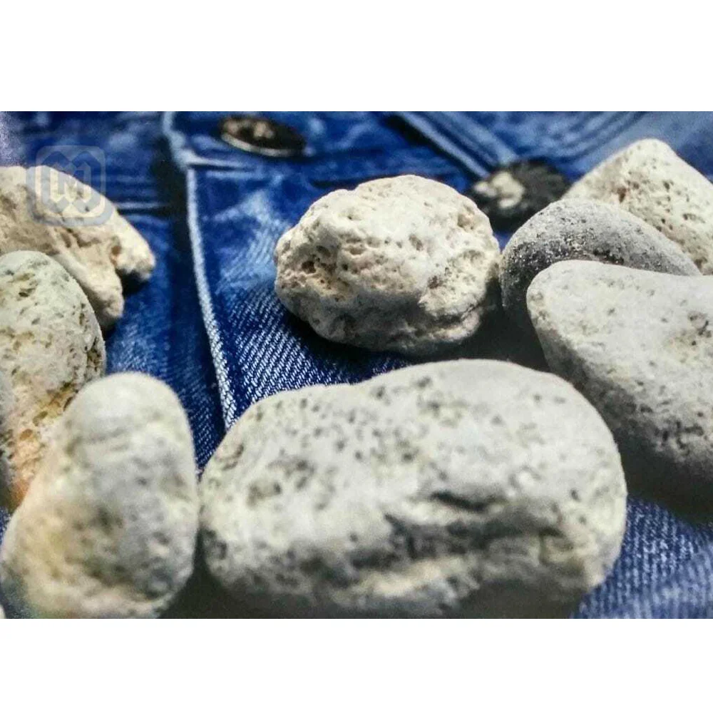 NATURAL PUMICE STONE FOR GARMENT WASHING Size 3-5CM INDONESIAN POROUS LIGHT BROWN VOLCANIC MINERAL ROCK
