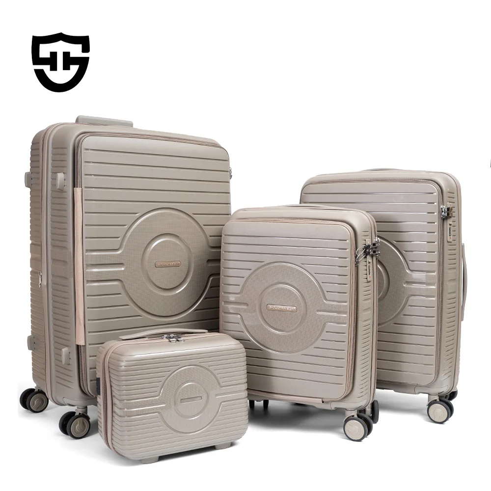 Carryon Cheap Wholesale Hardshell Travel Luggage Case ABS PP Travel Bag Trolley Suitcase With Wheels