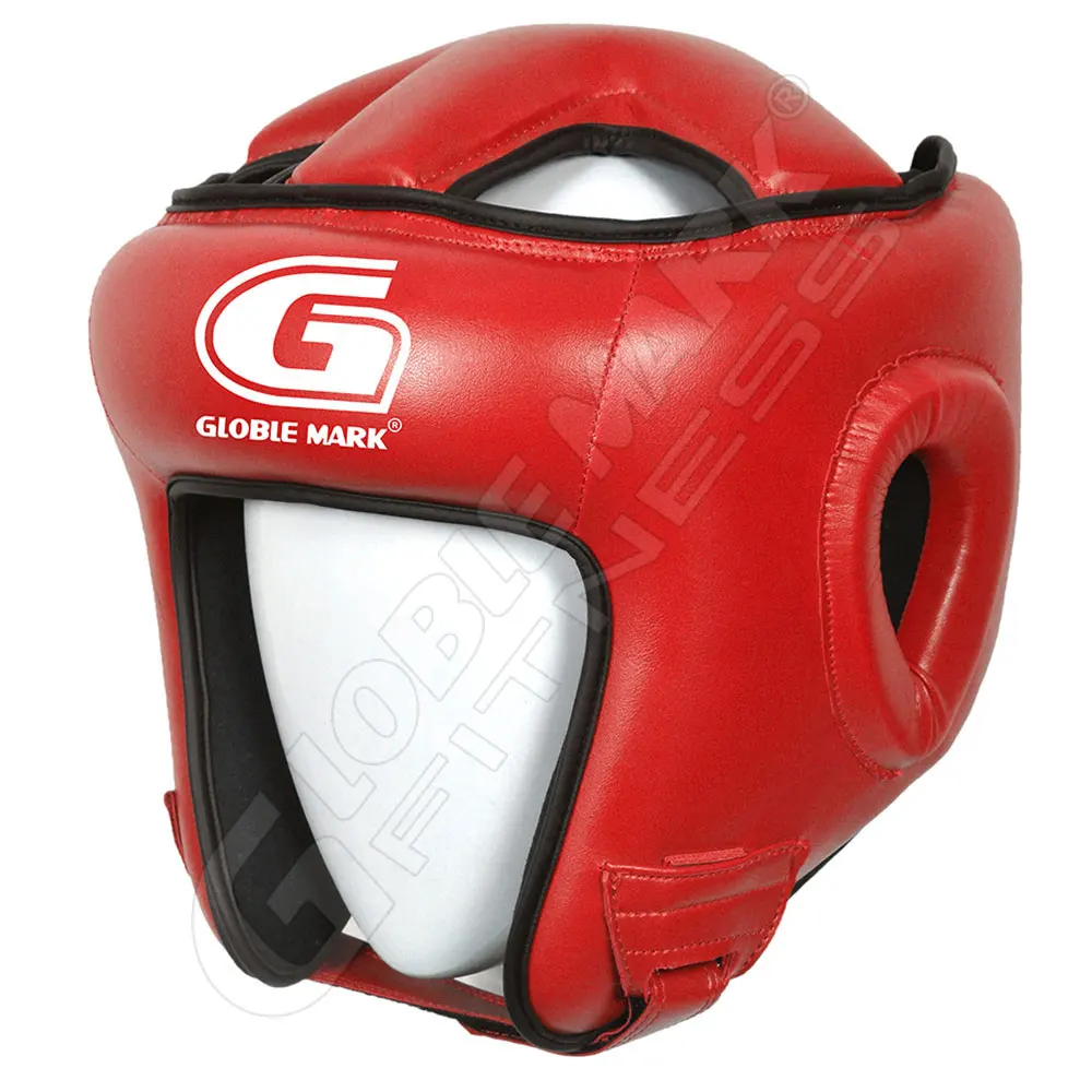 Pro Mexican Professional Leather Head Guard Sparring Boxing Helmet with Kickboxing Muay Thai MMA Krav Maga Head Protection