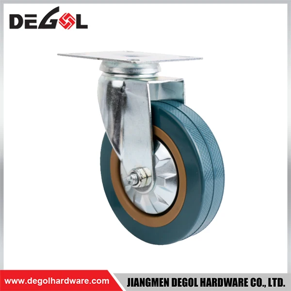 Stem Casters Heavy Duty Wheels with Brakes Swivel Scaffolding Wheels  Metro Shelving Wheels Non-Marking Grip Ring Casters
