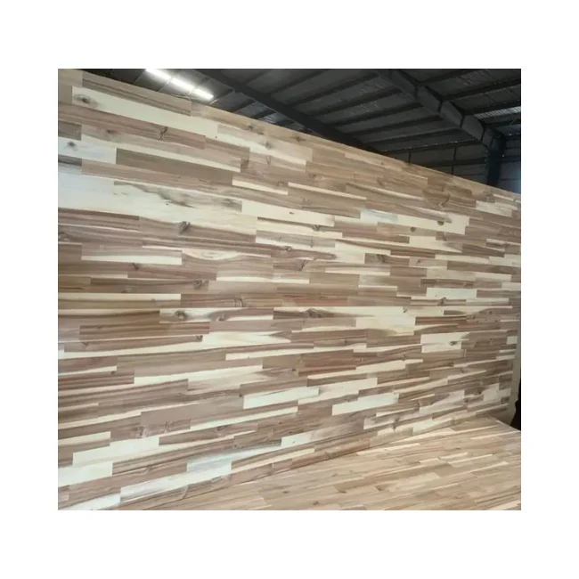 Best quality product acacia wood finger joint board for furniture Wood Boards Lumber For Interior Decoration