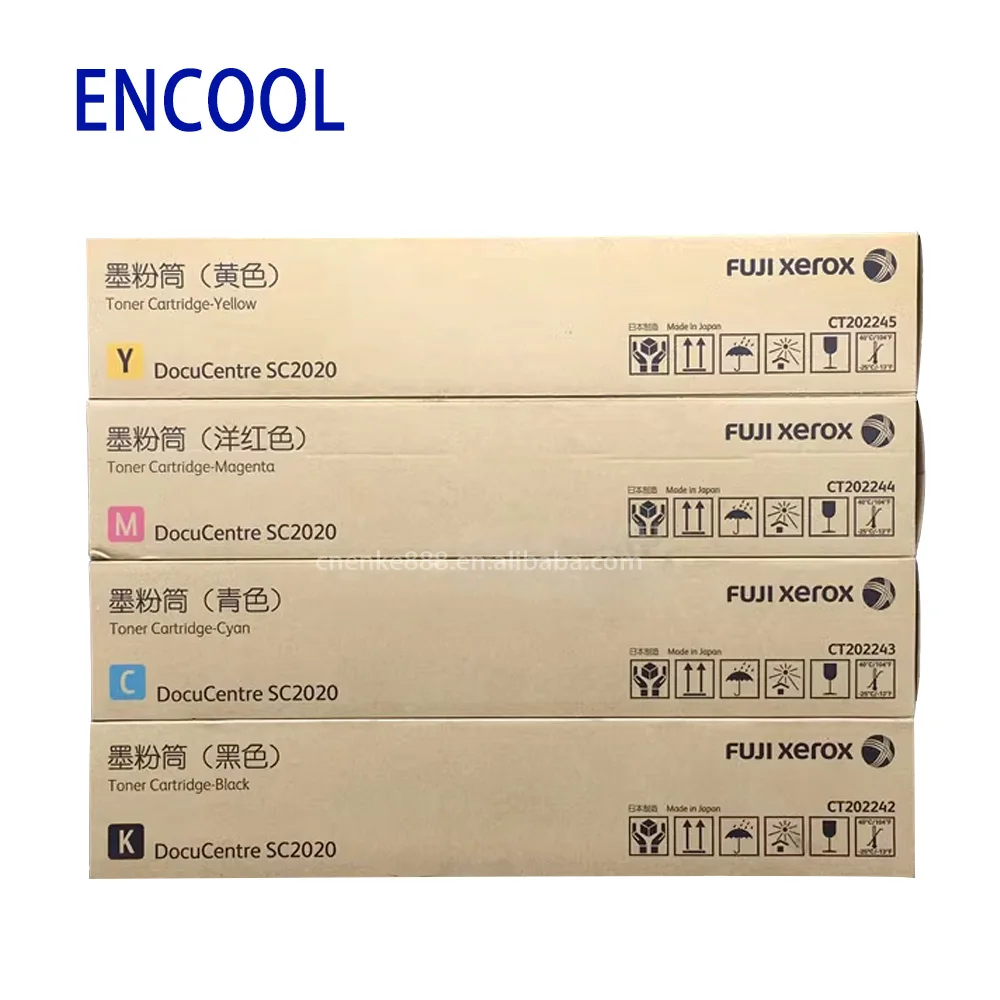Original SC2020 Asia Version Cartridges for Xerox DocuCentre toner CT202242 CT202243 CT202244 CT202245
