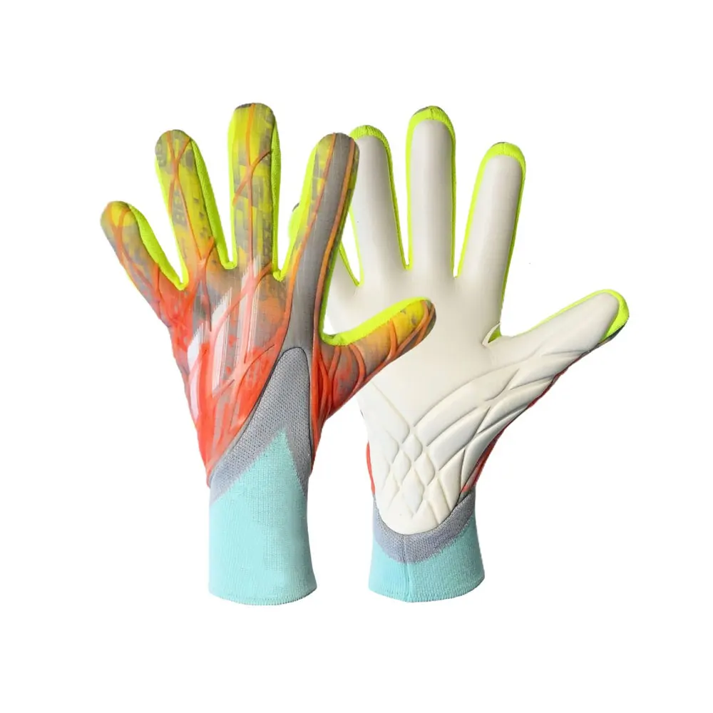 Professional latex material kids sports futsal goal keeper football soccer goalkeeper gloves