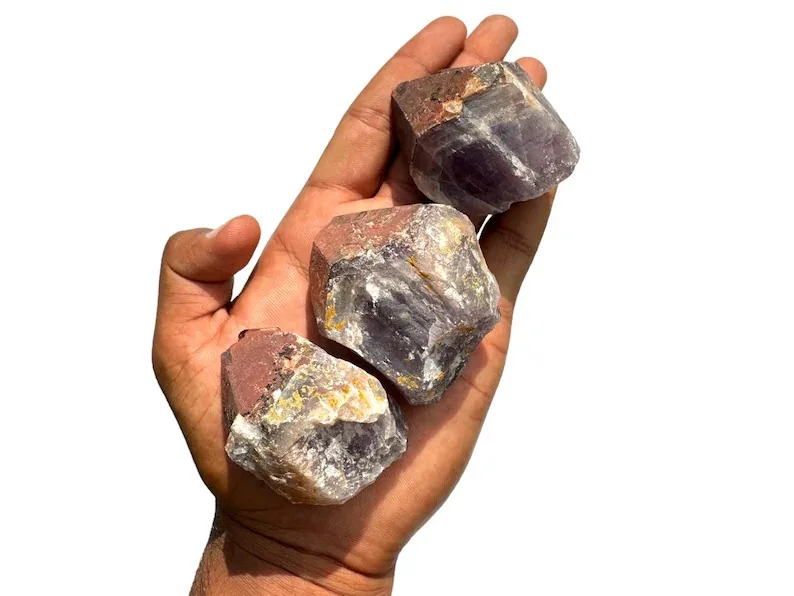 Natural Raw Green Aventurine and Quartz Polished Seven Crystal Points Sacred Heart-Shaped Super Seven Melody Stone for Healing
