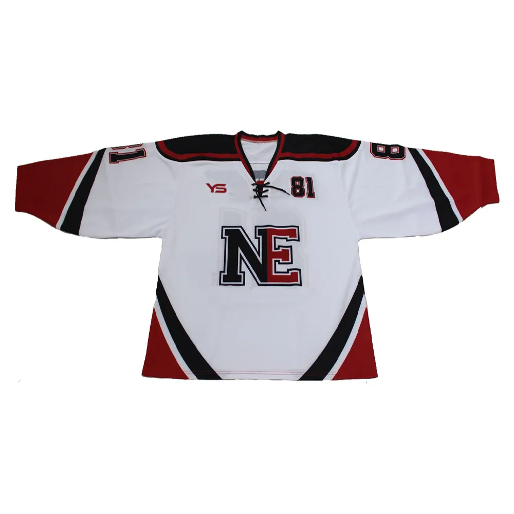 Hockey Jersey Wholesale Custom Blank Embroidered Set Unisex OEM Technics Logo Style Time Lead Sportswear Ice Hockey Jersey