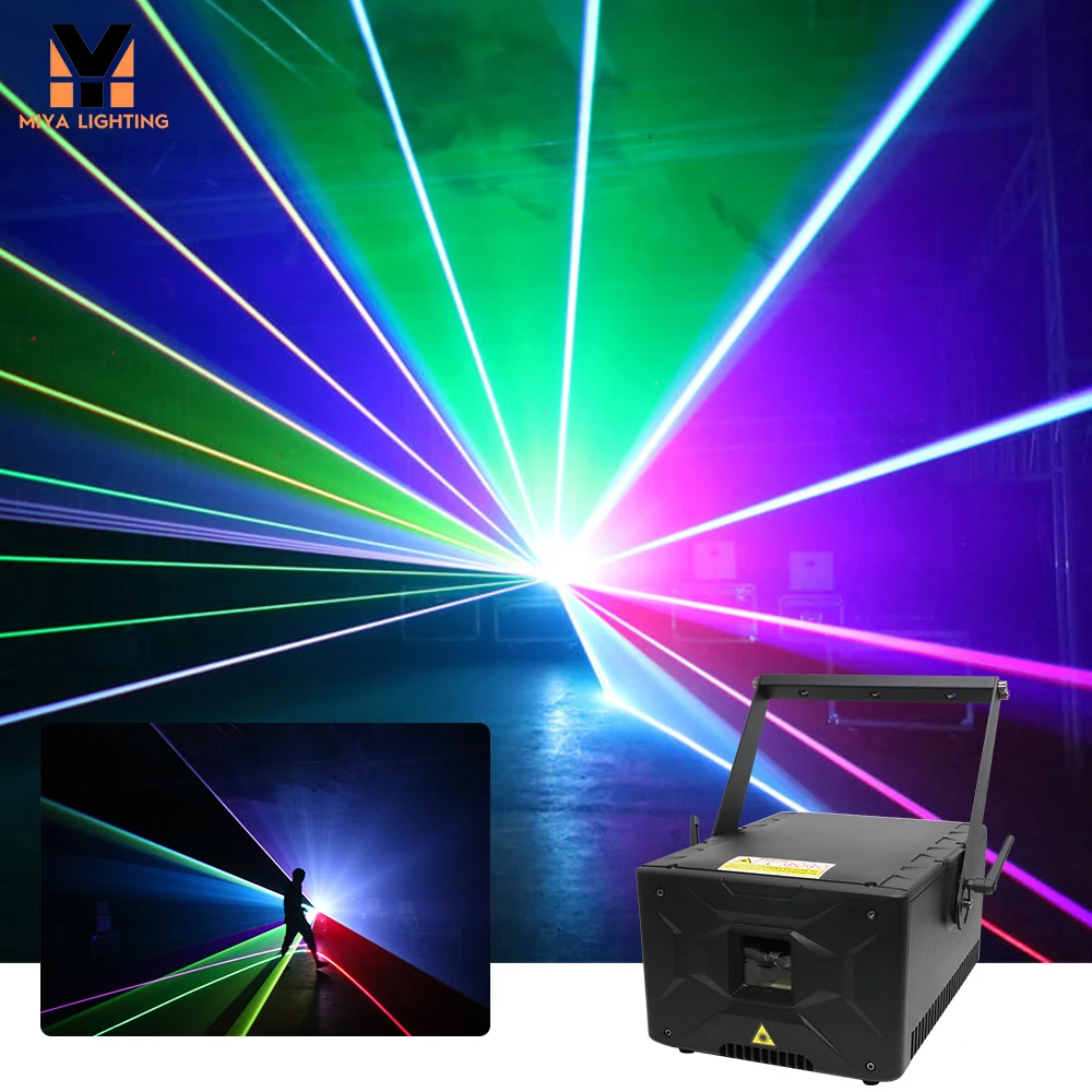 Laser 15W Rgb 30K dmx Lazer 30Kpps Scanner Animated mountain Outdoor Rgb Animation Laser Light