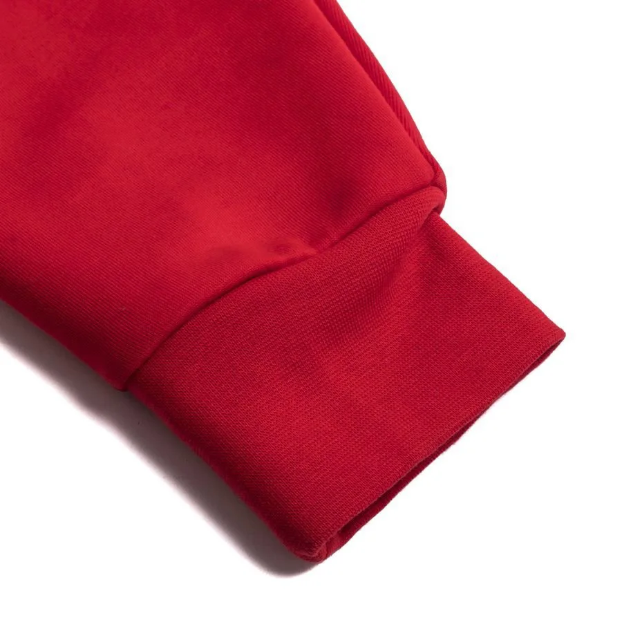 Custom Wholesale Fleece Fabric Trousers For Flare Track Jogger 3d Puff Print Fleece Sweat Suits Men & Women Stacked Sweat Pants