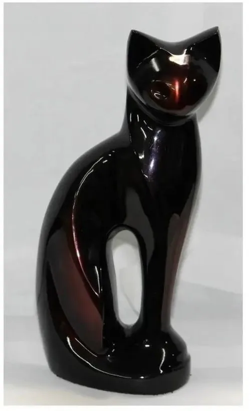 Beautiful Memorial Standing Cat Pets Cremation urns for Cat/Dog Funeral Ashes Metal Brass/Aluminum