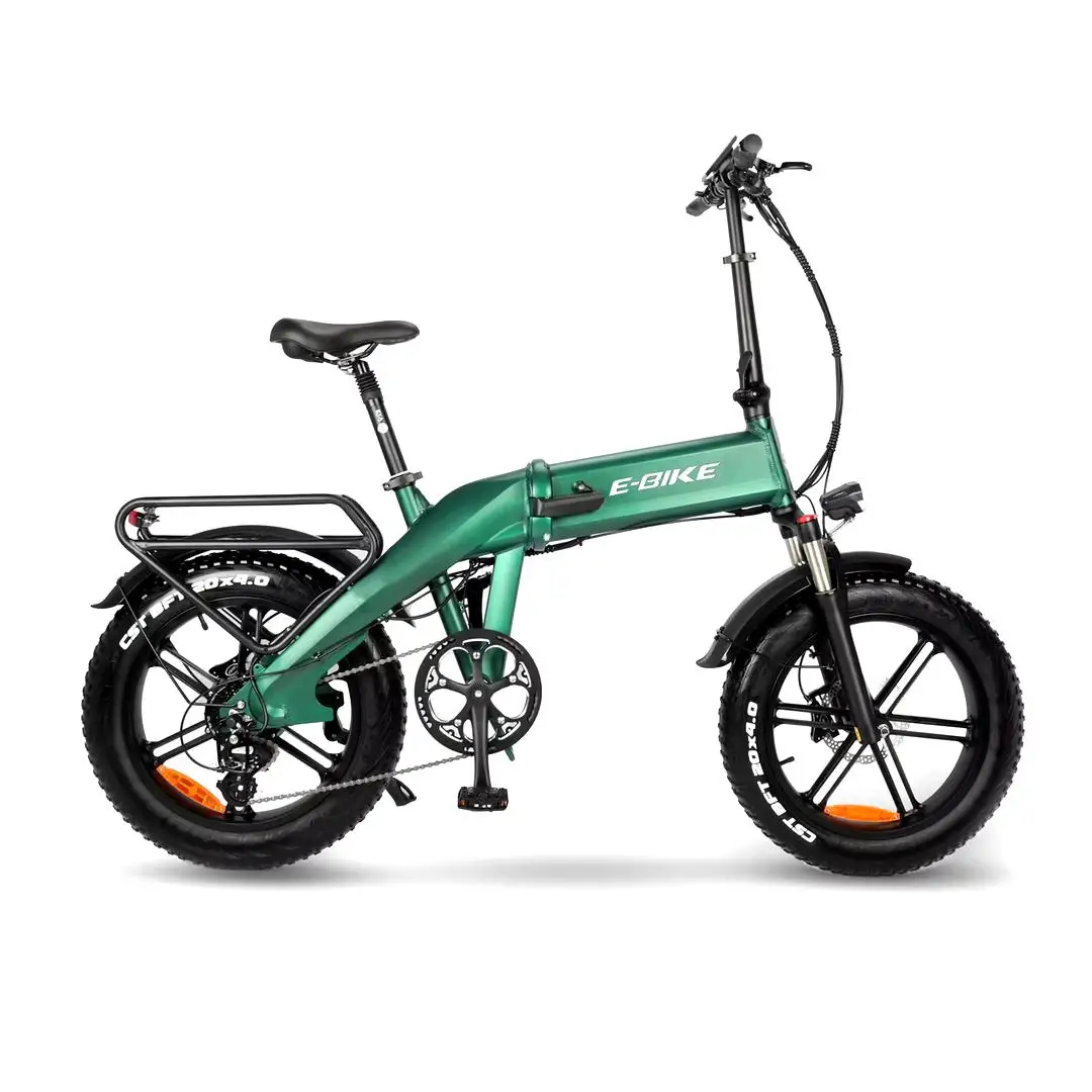 Electric Bicycle V8 Mountain Ebike 48V 15Ah Removable Lithium Battery Neatly Used Fat Tire Ebike