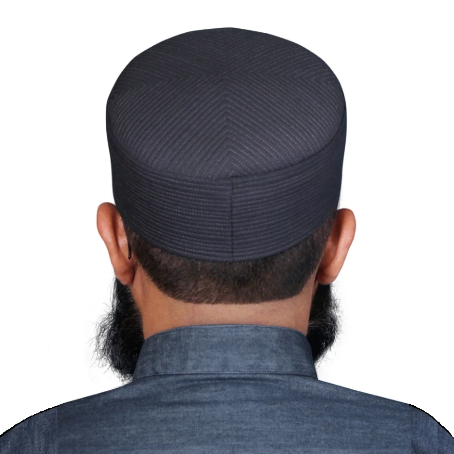 Handmade Muslim Fashion Stylish Kufi Syrian Shami Topi Islamic Prayer Caps Bucket Hats from Pakistan