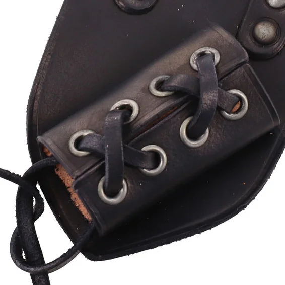 100% High Quality Medieval Leather Short Sword Frog | Left Handed Sword Holder | Vegetable Tanned Cowhide Leather Sword Holster