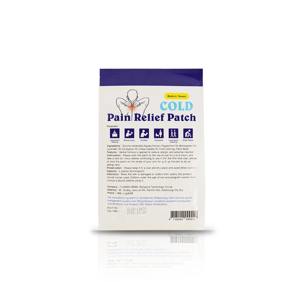 Elbow and back herbal pain relief medical patch