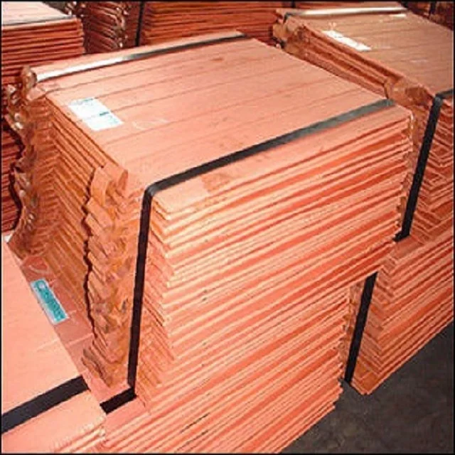Factory price electrolytic copper cathode Pure Copper Cathode 99.99%