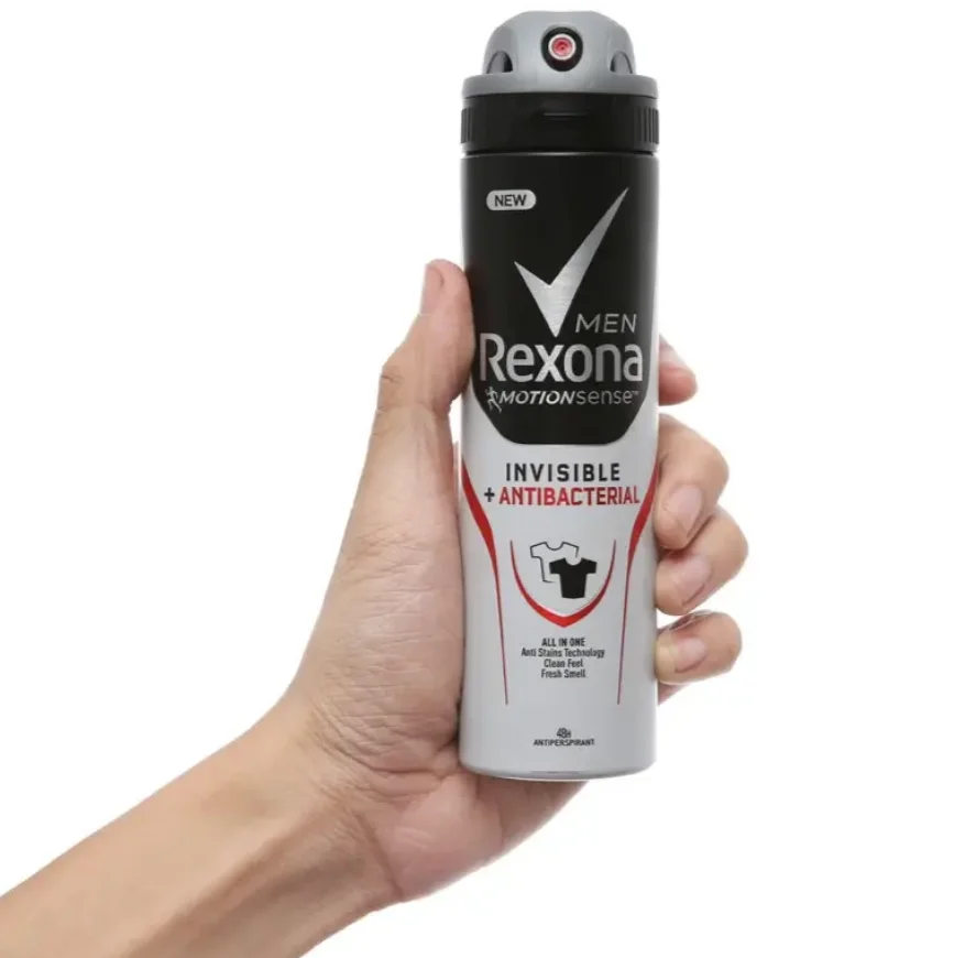 Spray deodorant for men Rexona