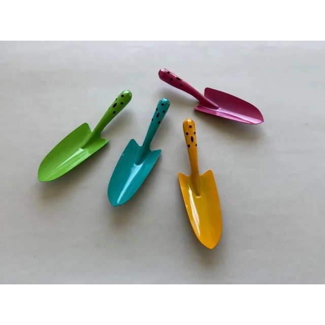 Japan-made Sturdy Metal Multicolor Hand Shovel with 1.2 mm Thickness Part A-7 Color Garden Trowel