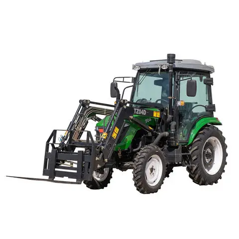 Сельскохозяйственные фермерские КОЛЕСНЫЕ ТРАКТОРЫ Lovol 504 50 л.с. 4x4wd с небольшим мини компактным оборудованием