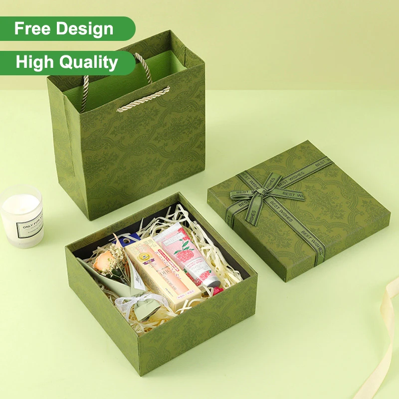 Bowknot Jewelry Storage Box Ring Necklace Bracelet Pendant Earrings Cover Jewelry Packaging Gift Box