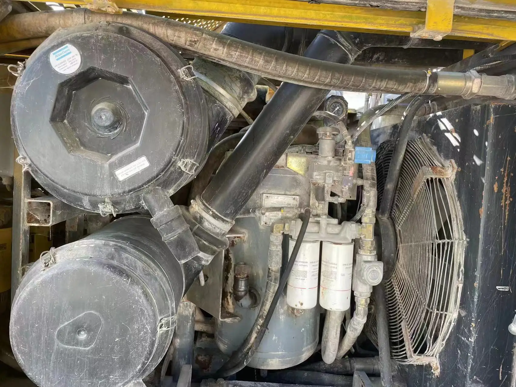 Used surface drill rig ROC F9 A tlas Copco famous brand high efficiency drill rig with good performance and best price  in China