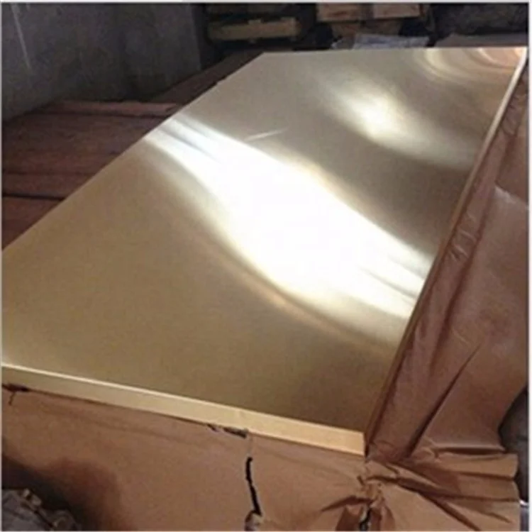 Professional Manufacturer Customized Brass Earth Plates Custom  Thickness H62 H65 Brass Sheet In China