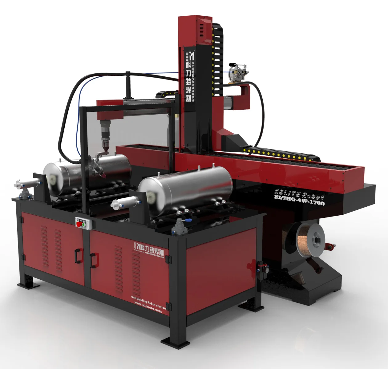 4 Axis MIG/MAG/TIG/CO2 Intelligent welding robot CNC controlled Automatic welding machine Industrial Welding Robot