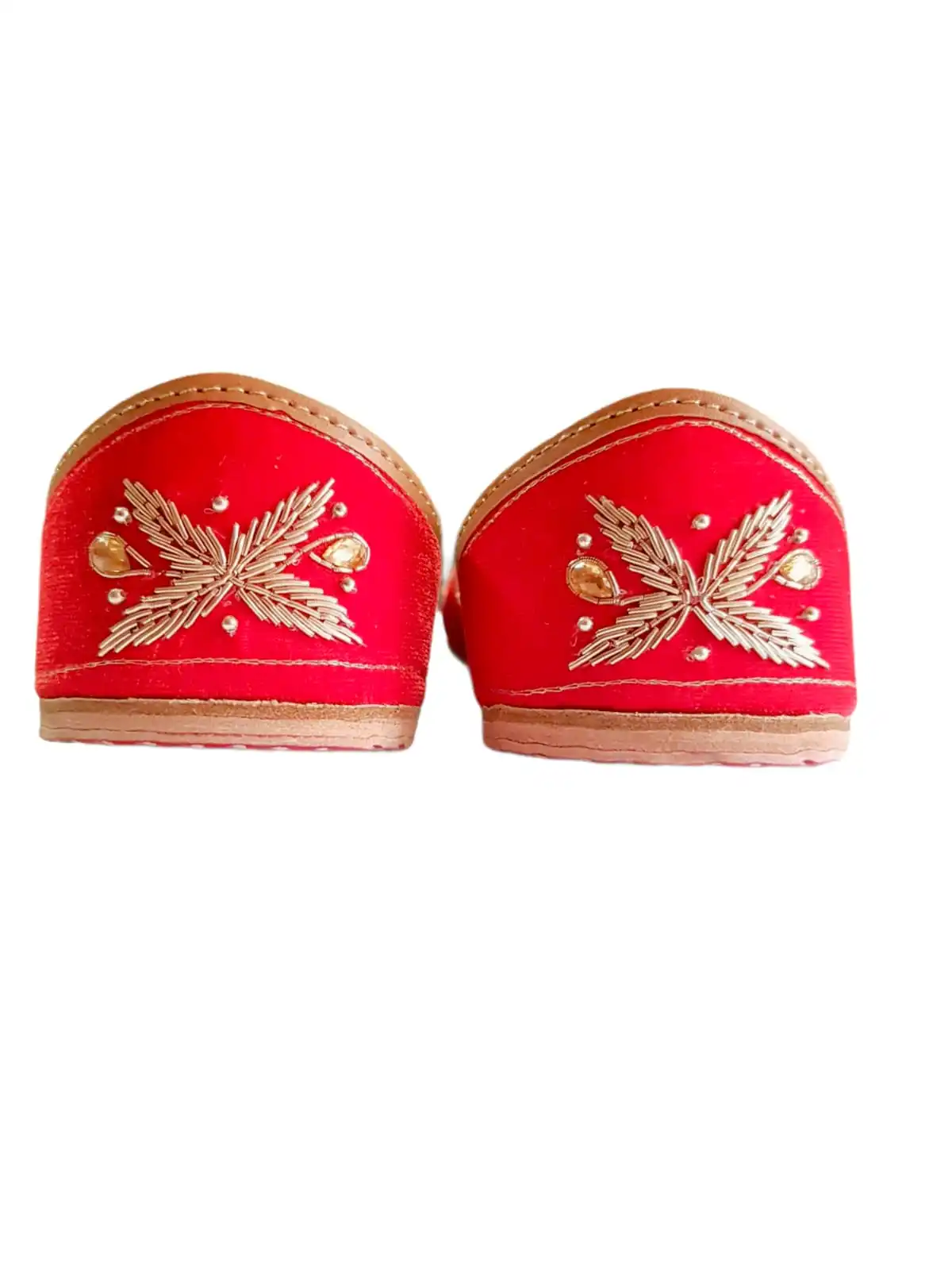 women khussa/Punjabi jutti comfortable wear women Handcrafted Ethnic Leather juti