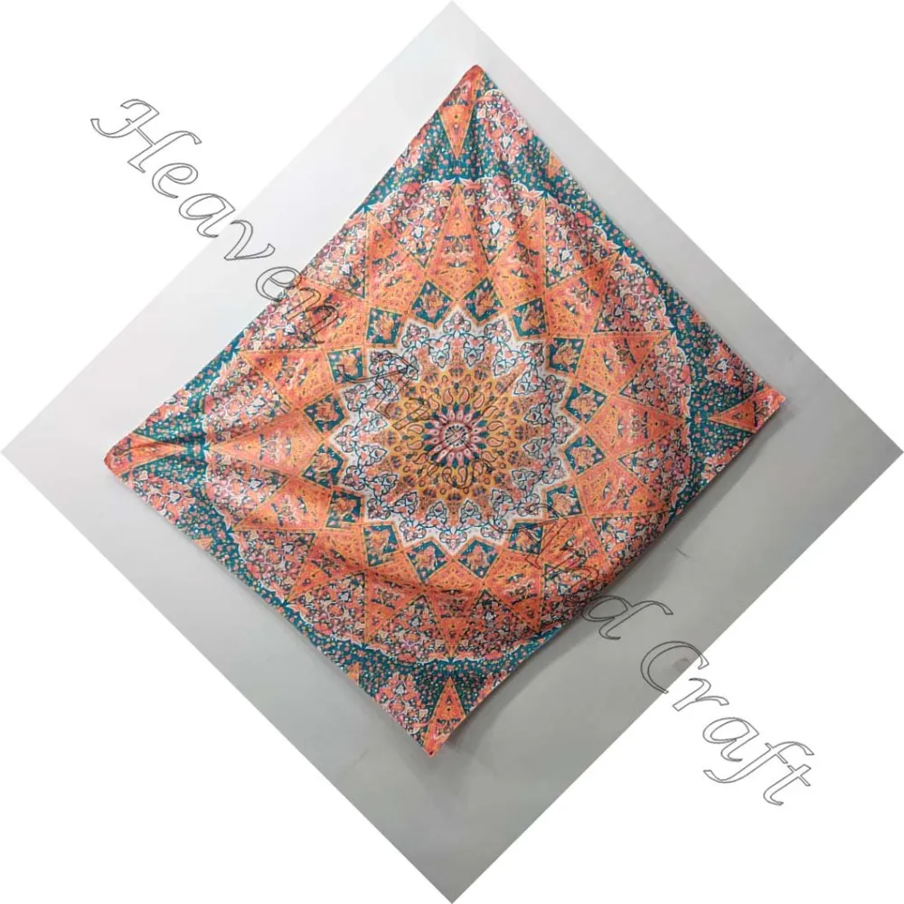 Indian Mandalas Wall Multi Color Indian Tapestry Mandala For Home Decorative Yoga Mat Custom Printed Wall Art Tapestry