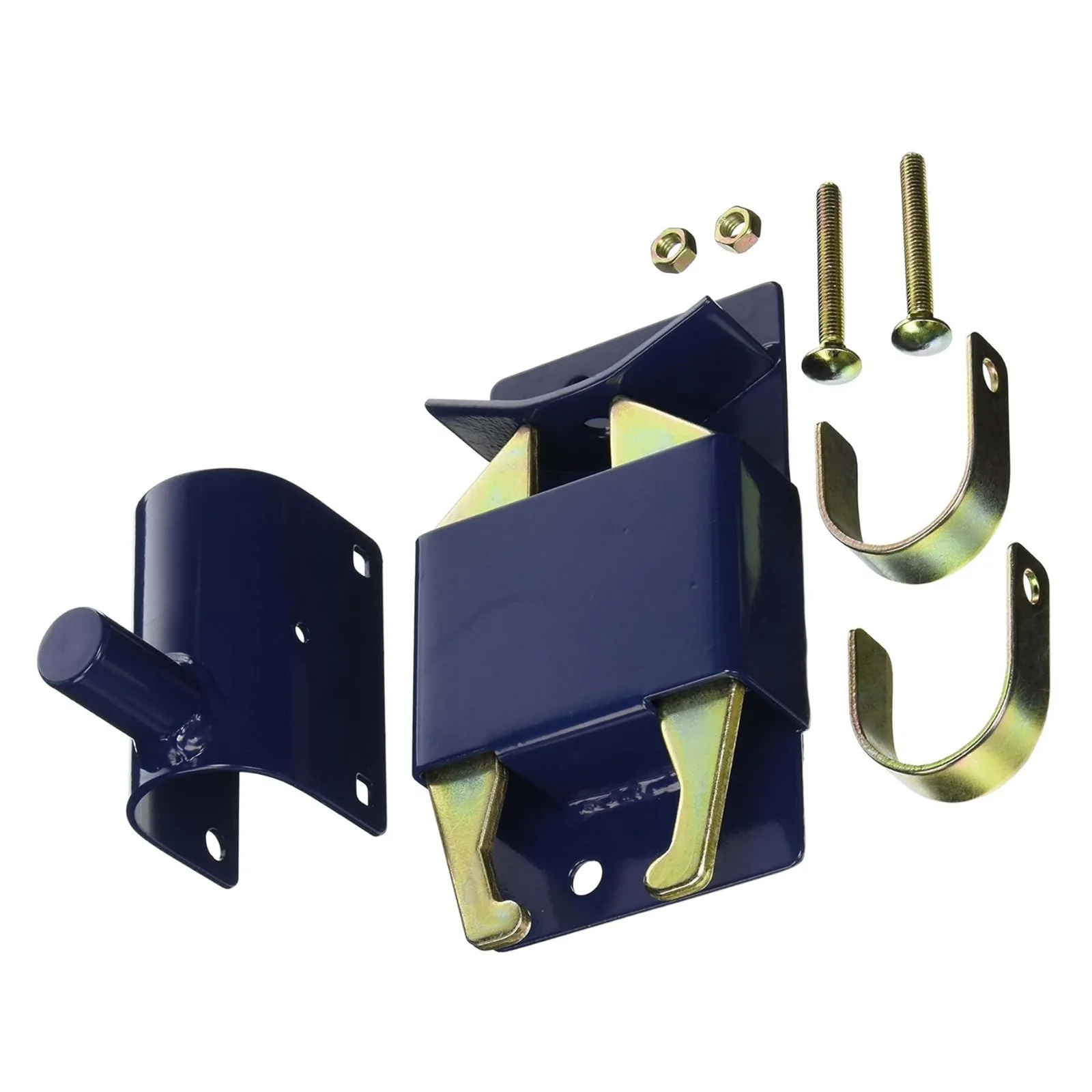 SpeeCo Genuine Two Way Gate Latch, Blue. Perfect for Farms, Pastures, and Ranches. Part Number S16100300