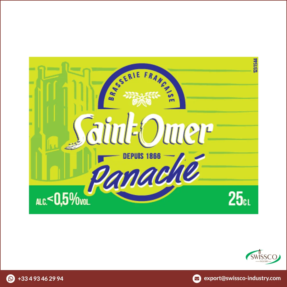 Wholesale Dealer of Top Selling Saint Omer Panache Beer in Glass Bottle of 25CL in Pack of 10 Units
