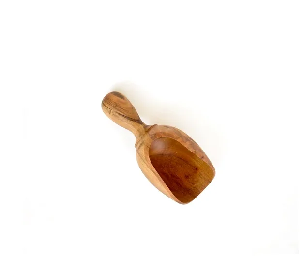 Premium Quality Wood scoop spoon Buffet Dessert Chocolate Bath Salt Spice wooden Spoon at cheap price