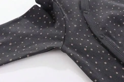 Wholesale Custom Toddler Infant Printed Zipper Sleepwear Pajamas 100% Organic Cotton Baby Footie Jumpsuit Romper